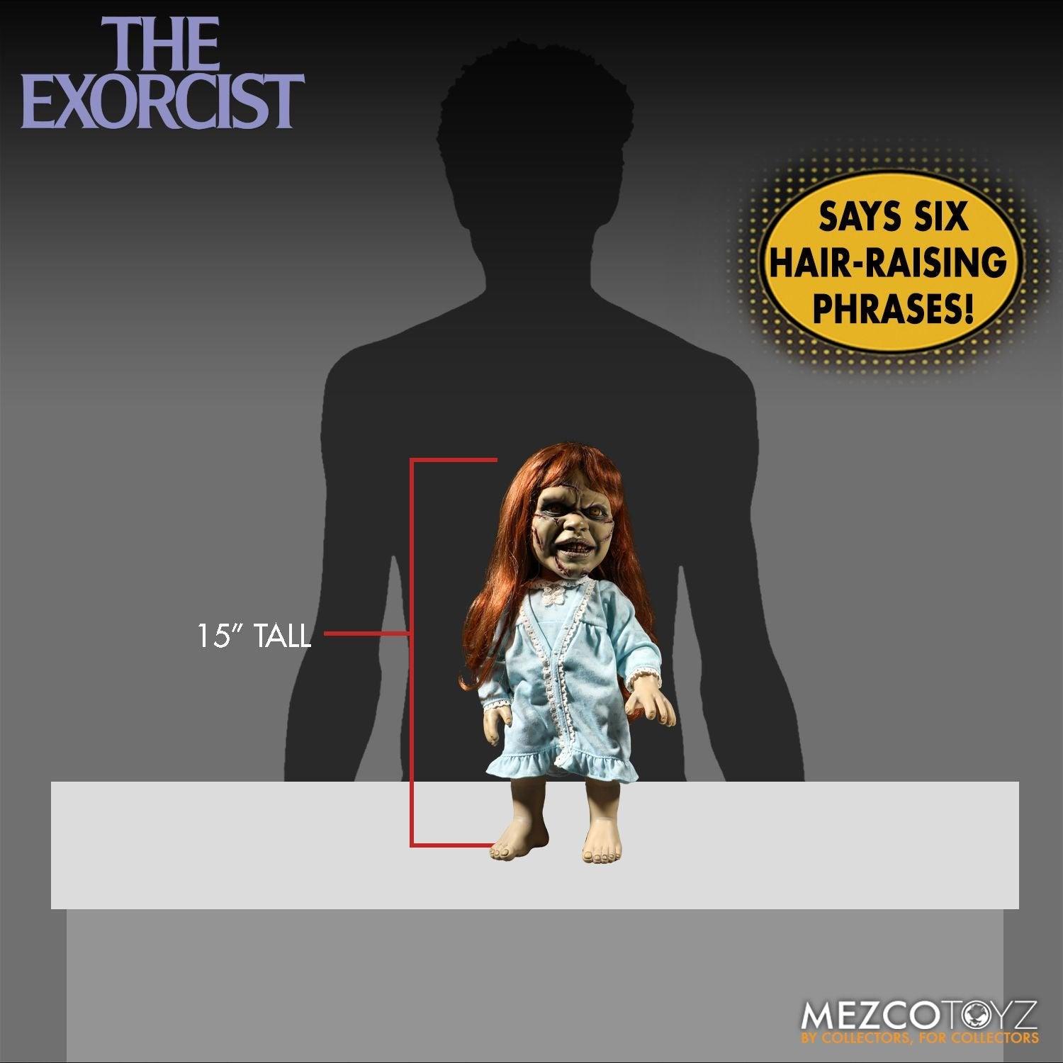 The Exorcist - Regan 15" Mega Scale Figure with Sound Action figures by Mezco Toyz | Titan Pop Culture