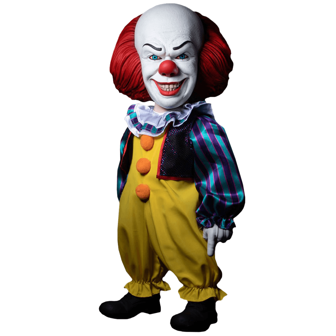 MEZ43053 It (1990) - Pennywise 15" Talking Figure - Mezco Toyz - Titan Pop Culture