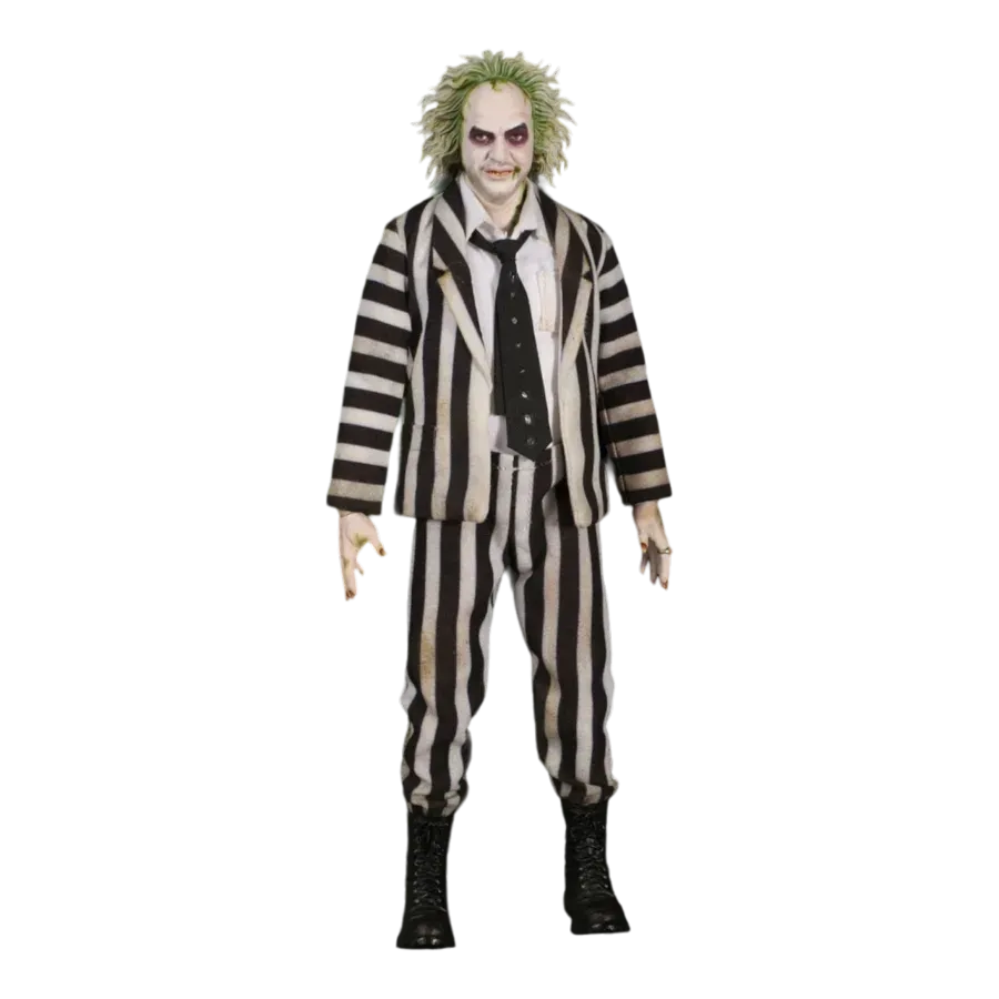 MEZ72502 Beetlejuice 2 - Beetlejuice Deluxe One:12 Collective Action Figure - Mezco Toyz - Titan Pop Culture