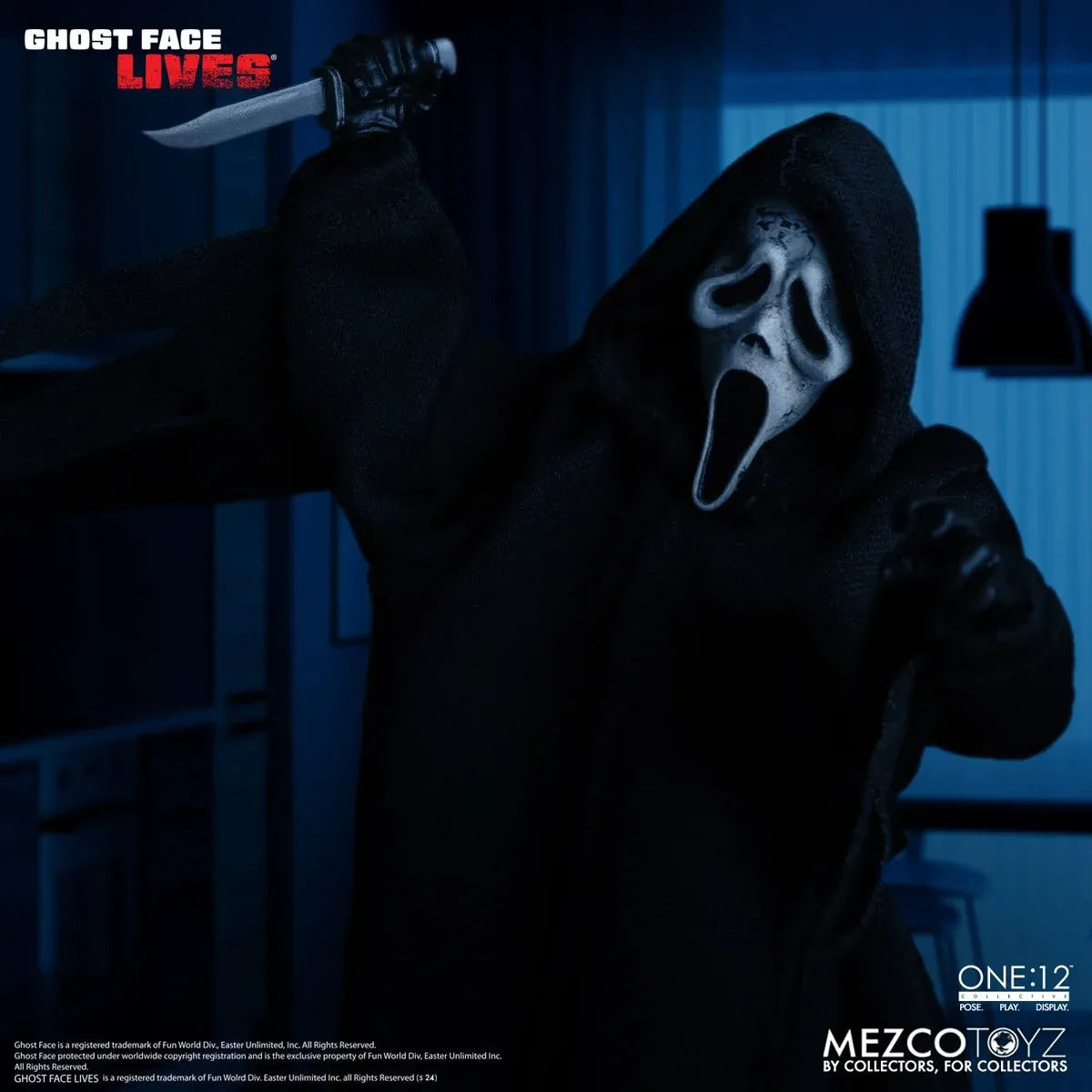 MEZ74009 Scream - Ghostface One:12 Collective Figure - Mezco Toyz - Titan Pop Culture