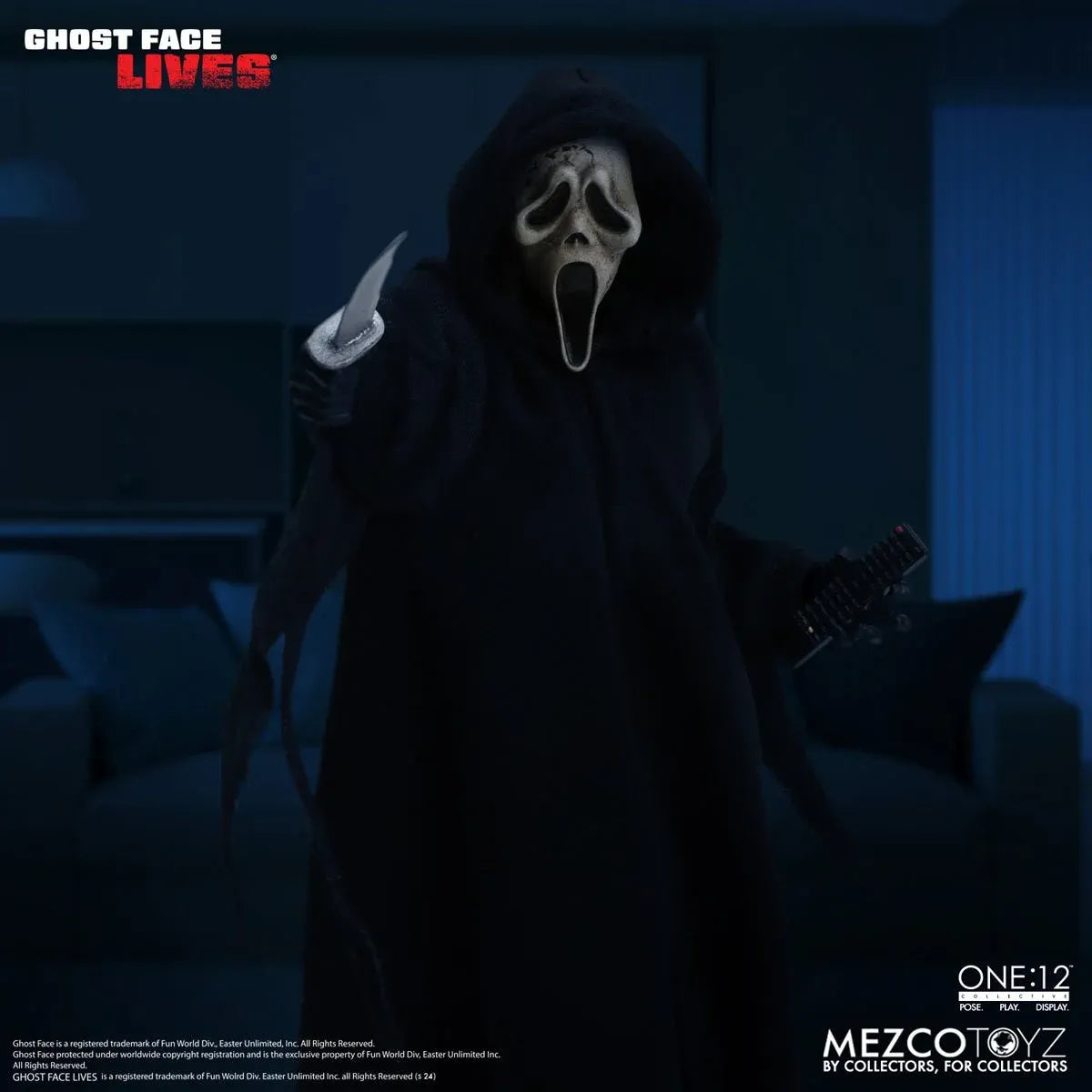 MEZ74009 Scream - Ghostface One:12 Collective Figure - Mezco Toyz - Titan Pop Culture