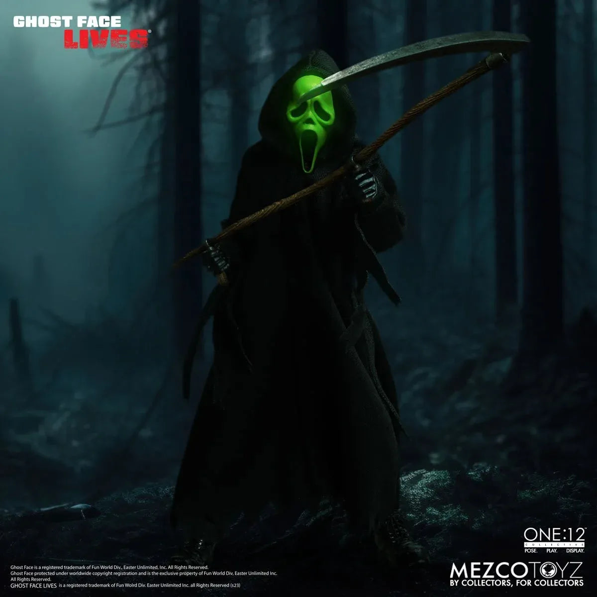 MEZ74009 Scream - Ghostface One:12 Collective Figure - Mezco Toyz - Titan Pop Culture