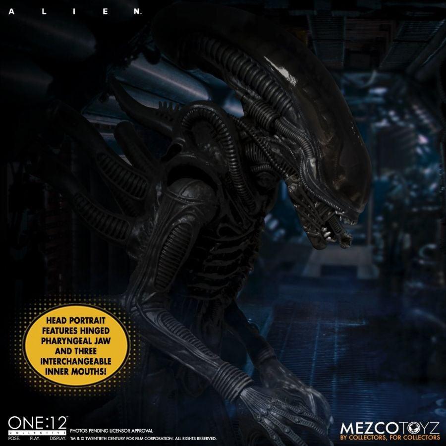 MEZ76114 Alien - Alien One:12 Collective Action Figure - Mezco Toyz - Titan Pop Culture