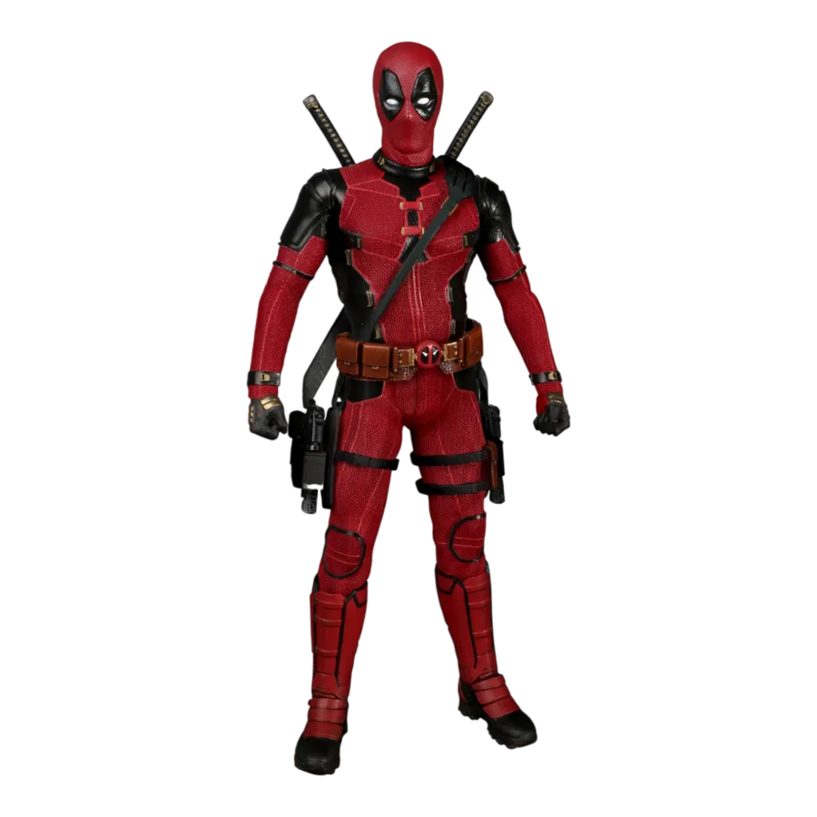 MEZ76213 Deadpool & Wolverine - Deadpool One:12 Collective Action Figure - Mezco Toyz - Titan Pop Culture