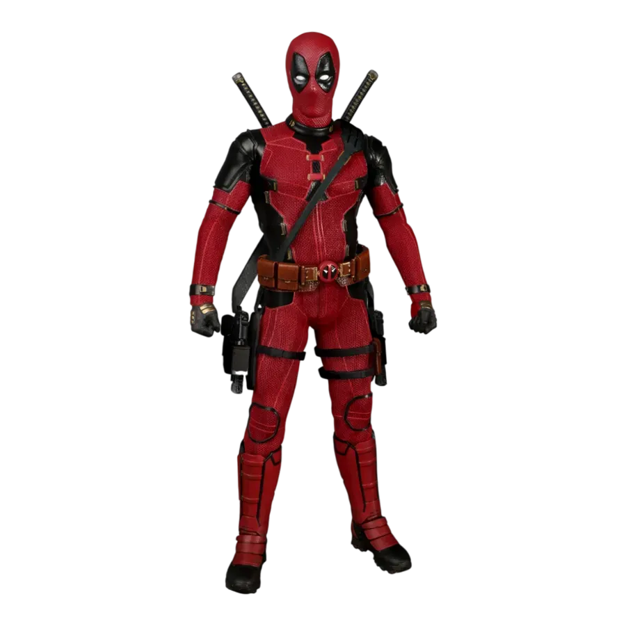 MEZ76213 Deadpool & Wolverine - Deadpool One:12 Collective Action Figure - Mezco Toyz - Titan Pop Culture