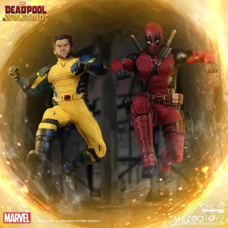 MEZ76214 Deadpool & Wolverine - Wolverine Deluxe ONE:12 Collective Figure - Mezco Toyz - Titan Pop Culture