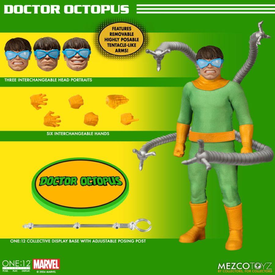 MEZ76257 Spider-Man - Doctor Octopus ONE:12 Collective Figure - Mezco Toyz - Titan Pop Culture