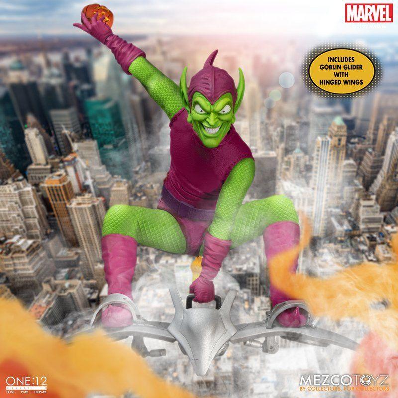 MEZ76464 Marvel Comics - Green Goblin One:12 Collective Action Figure - Mezco Toyz - Titan Pop Culture