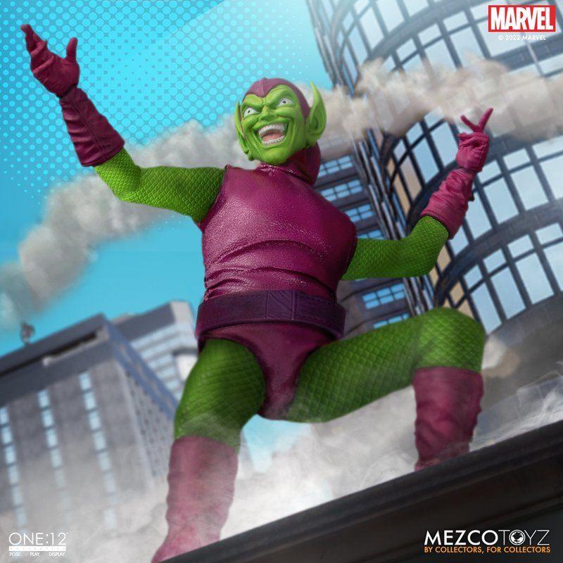 MEZ76464 Marvel Comics - Green Goblin One:12 Collective Action Figure - Mezco Toyz - Titan Pop Culture