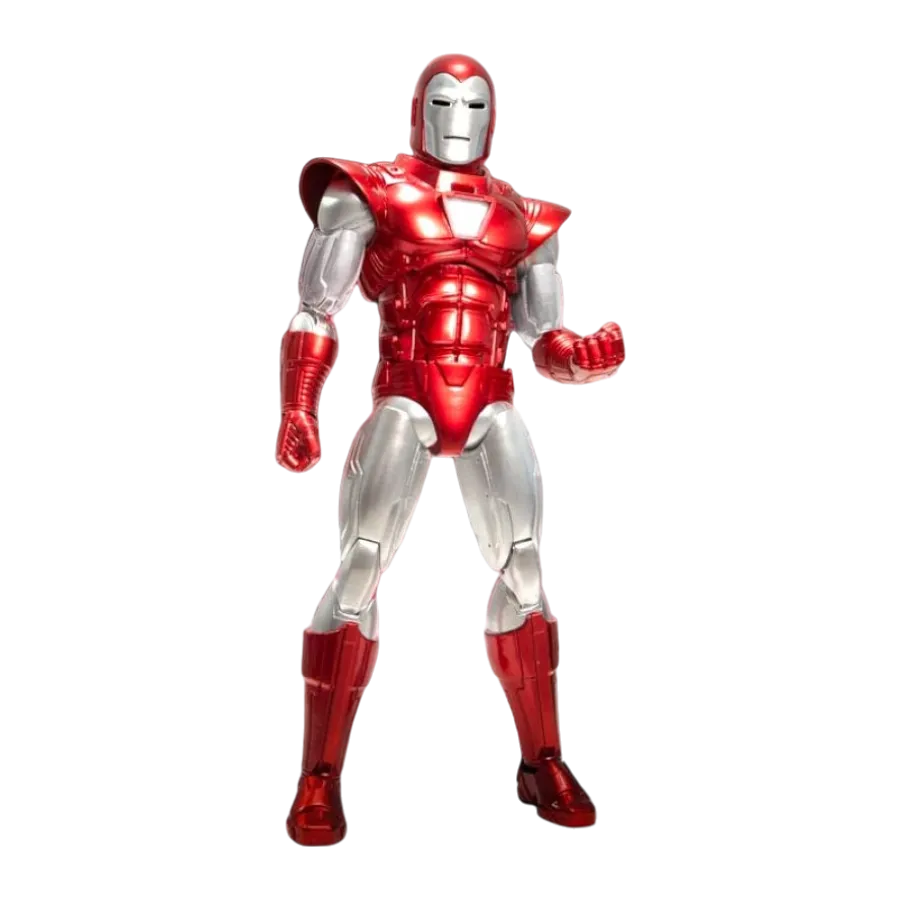 MEZ76492 Iron Man - Silver Centurion One:12 Collective Figure - Mezco Toyz - Titan Pop Culture