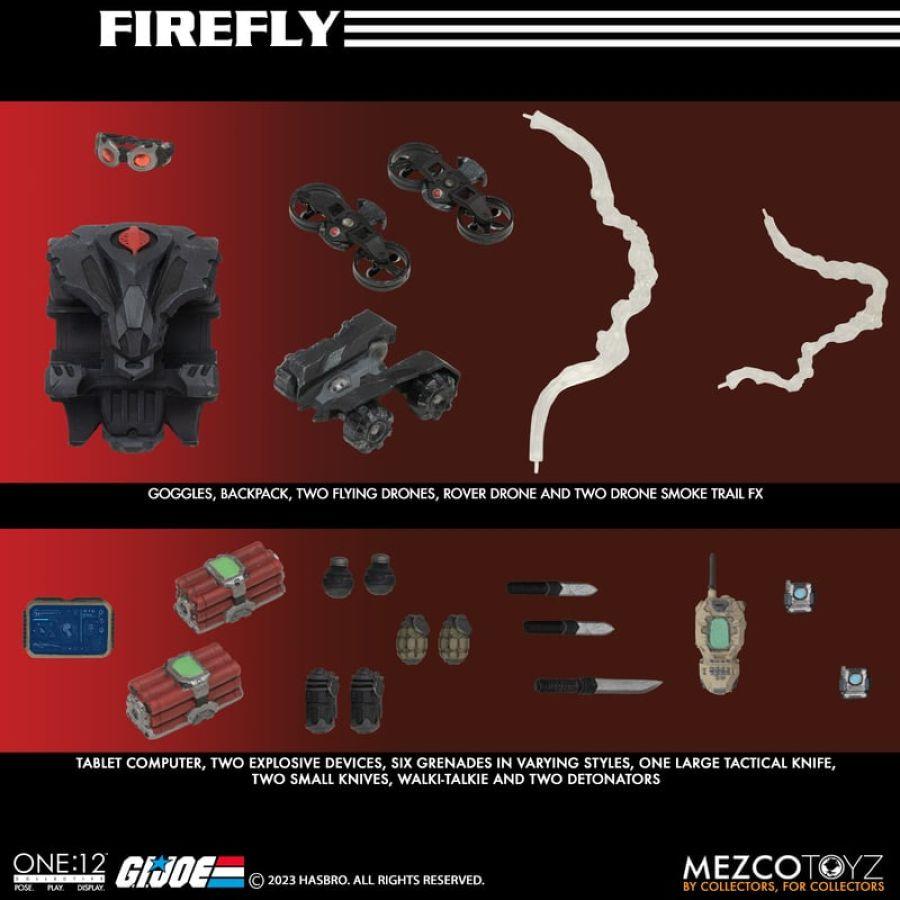 MEZ76494 G.I. Joe - Firefly ONE:12 Collective Figure - Mezco Toyz - Titan Pop Culture