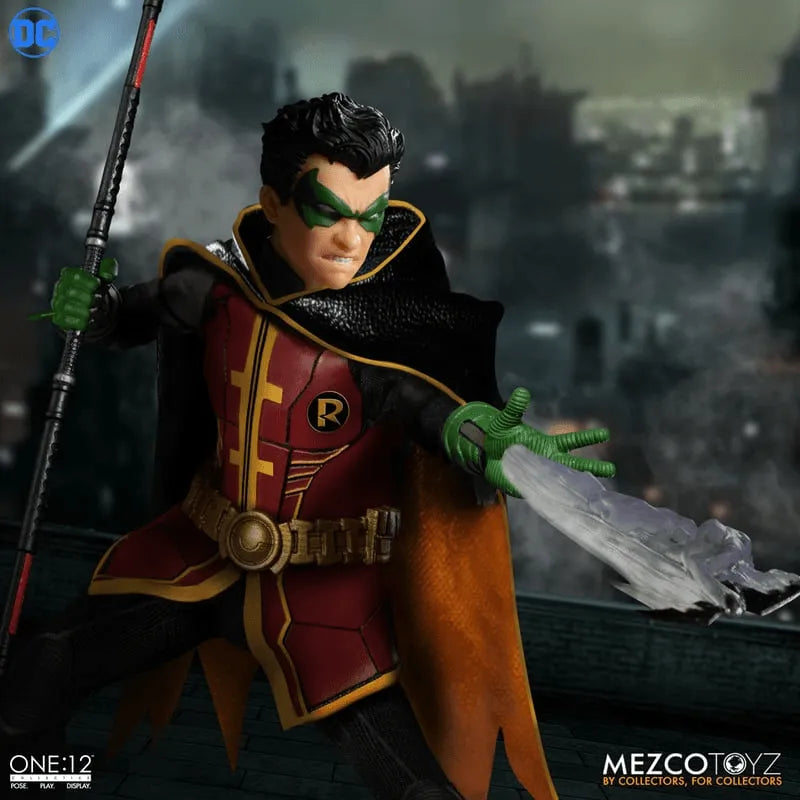 MEZ76604 Batman - Robin ONE:12 Collective Figure - Mezco Toyz - Titan Pop Culture