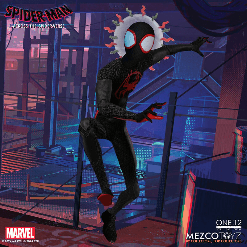 MEZ76631 Spider-Man: Across the Spider-Verse - Miles Morales ONE:12 Collective Figure - Mezco Toyz - Titan Pop Culture