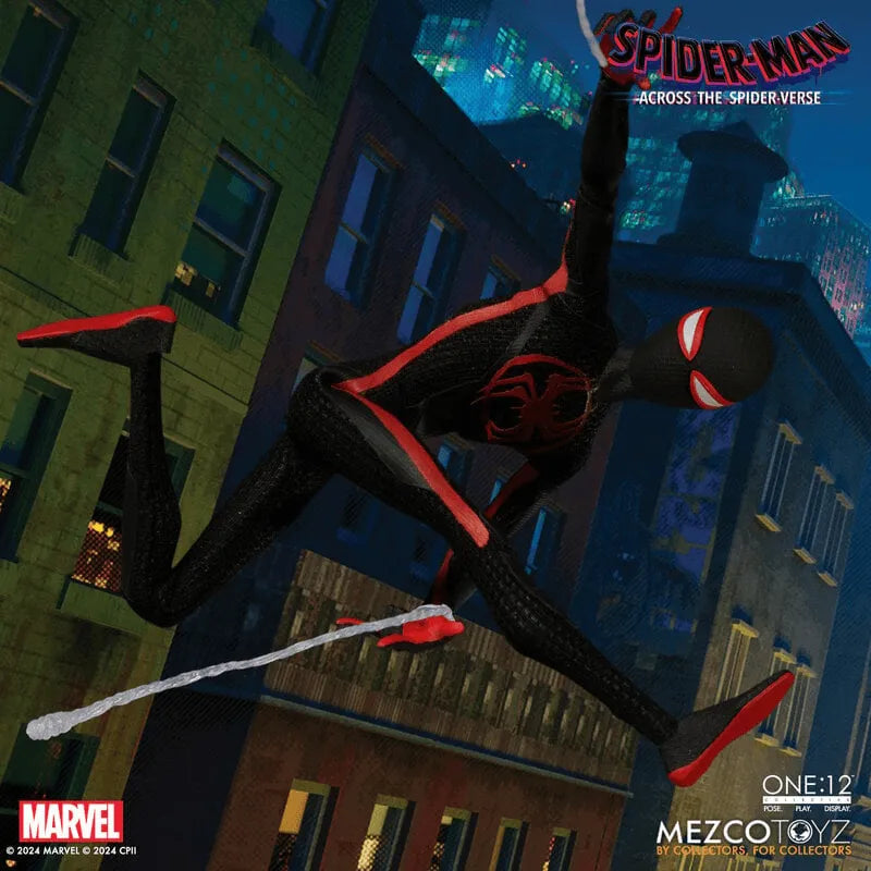 MEZ76631 Spider-Man: Across the Spider-Verse - Miles Morales ONE:12 Collective Figure - Mezco Toyz - Titan Pop Culture