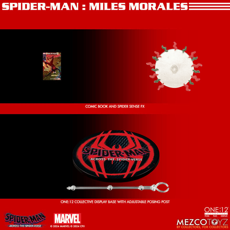 MEZ76631 Spider-Man: Across the Spider-Verse - Miles Morales ONE:12 Collective Figure - Mezco Toyz - Titan Pop Culture