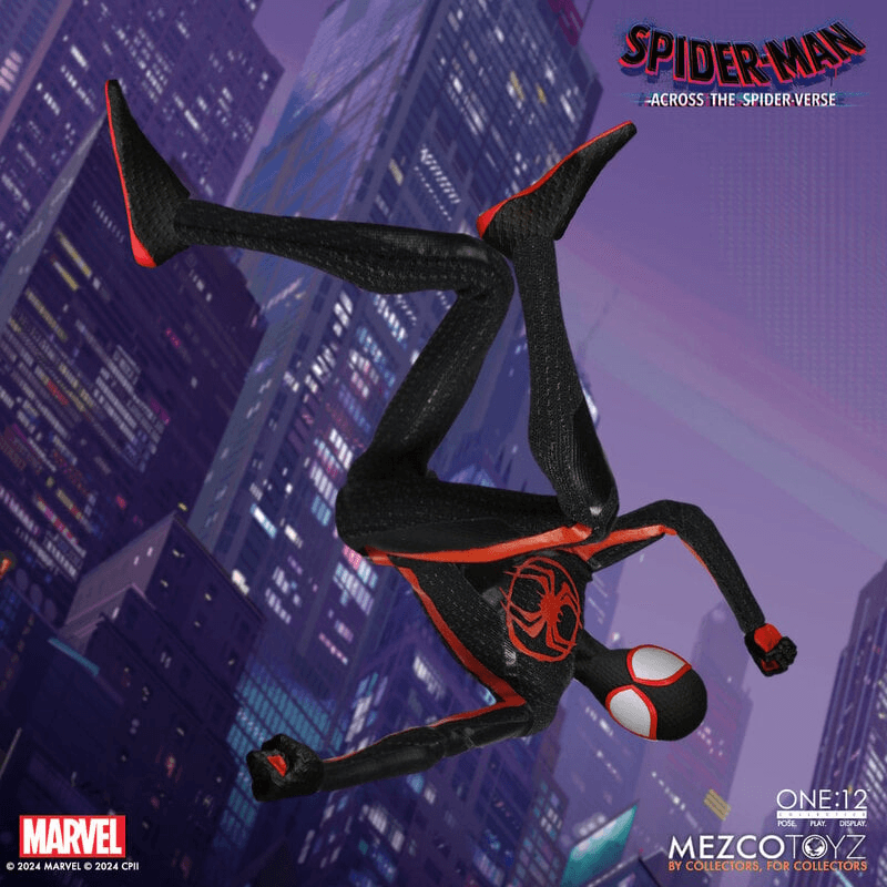 MEZ76631 Spider-Man: Across the Spider-Verse - Miles Morales ONE:12 Collective Figure - Mezco Toyz - Titan Pop Culture