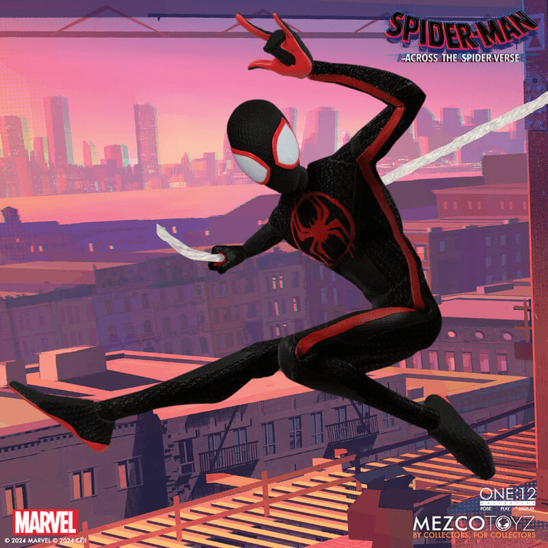 MEZ76631 Spider-Man: Across the Spider-Verse - Miles Morales ONE:12 Collective Figure - Mezco Toyz - Titan Pop Culture