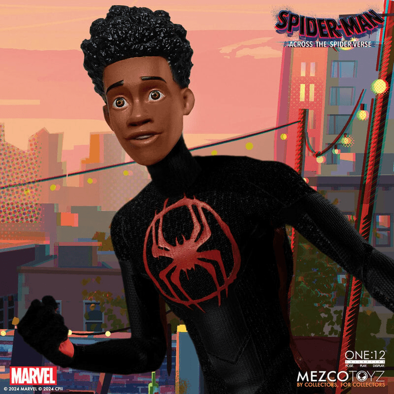 MEZ76631 Spider-Man: Across the Spider-Verse - Miles Morales ONE:12 Collective Figure - Mezco Toyz - Titan Pop Culture