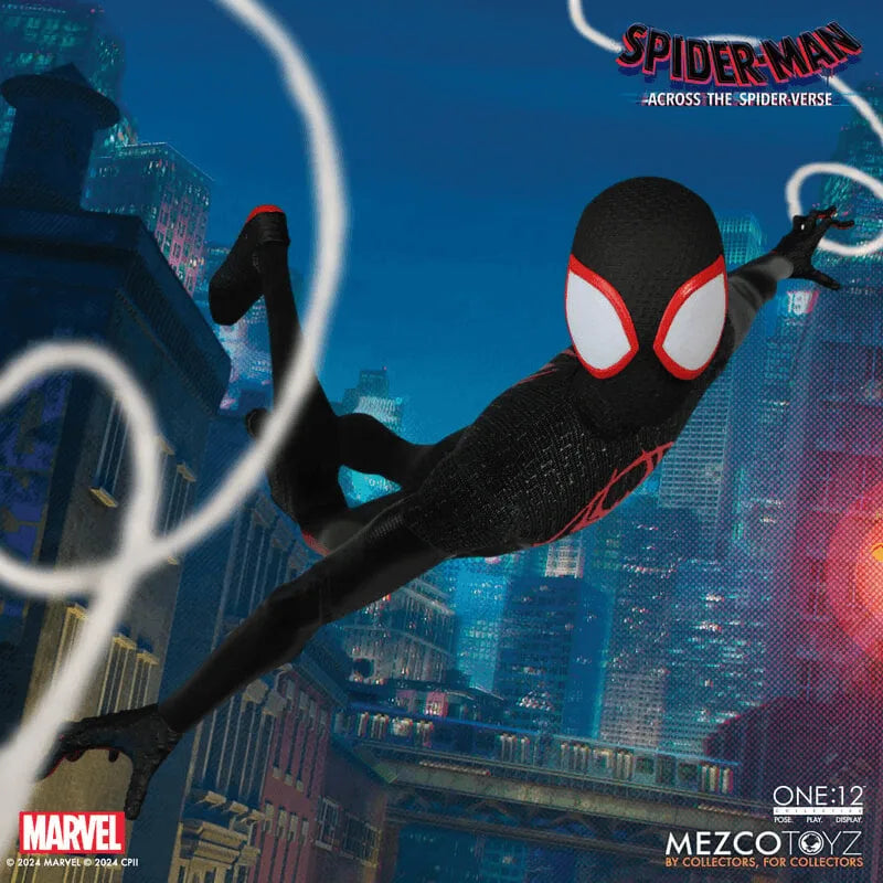 MEZ76631 Spider-Man: Across the Spider-Verse - Miles Morales ONE:12 Collective Figure - Mezco Toyz - Titan Pop Culture