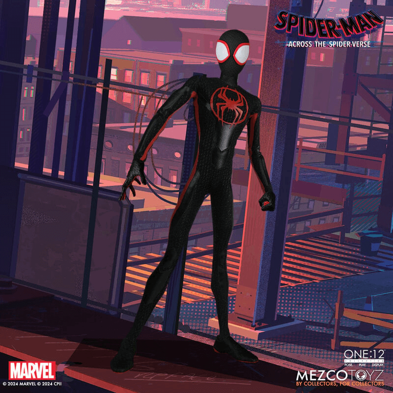 MEZ76631 Spider-Man: Across the Spider-Verse - Miles Morales ONE:12 Collective Figure - Mezco Toyz - Titan Pop Culture