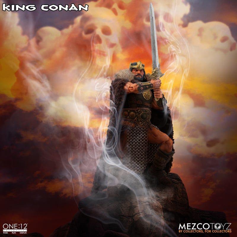 Conan - King Conan ONE:12 Collective Figure Action figures by Mezco Toyz | Titan Pop Culture