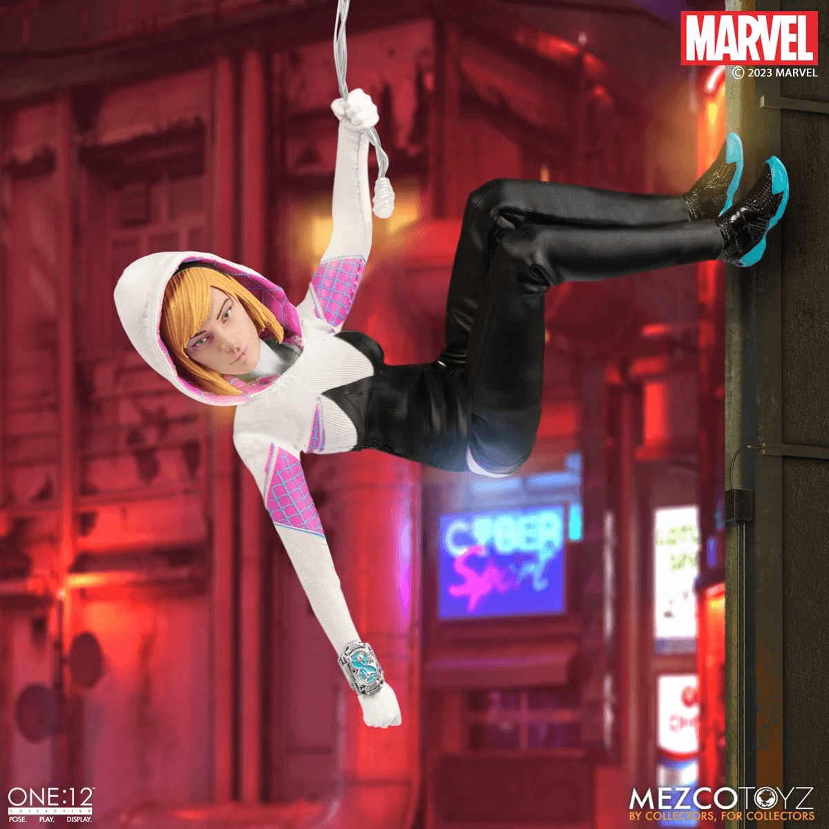 MEZ77310 Spider-Man - Ghost Spider ONE:12 Collective Figure - Mezco Toyz - Titan Pop Culture