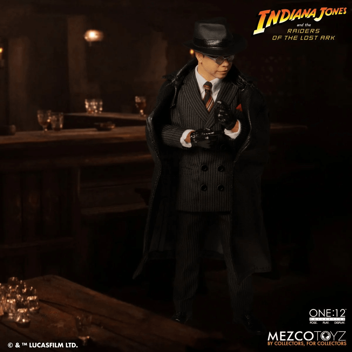 Indiana Jones - Major Toht Ark of the Covenant Deluxe Box Set Action figures by Mezco Toyz | Titan Pop Culture