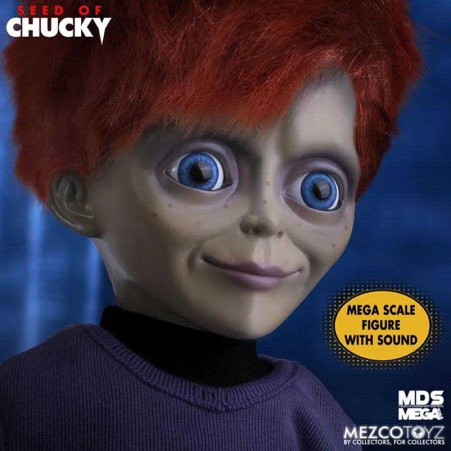 MEZ78045 Child's Play 5: Seed of Chucky - Glen Mega Scale Action Figure with Sound - Mezco Toyz - Titan Pop Culture