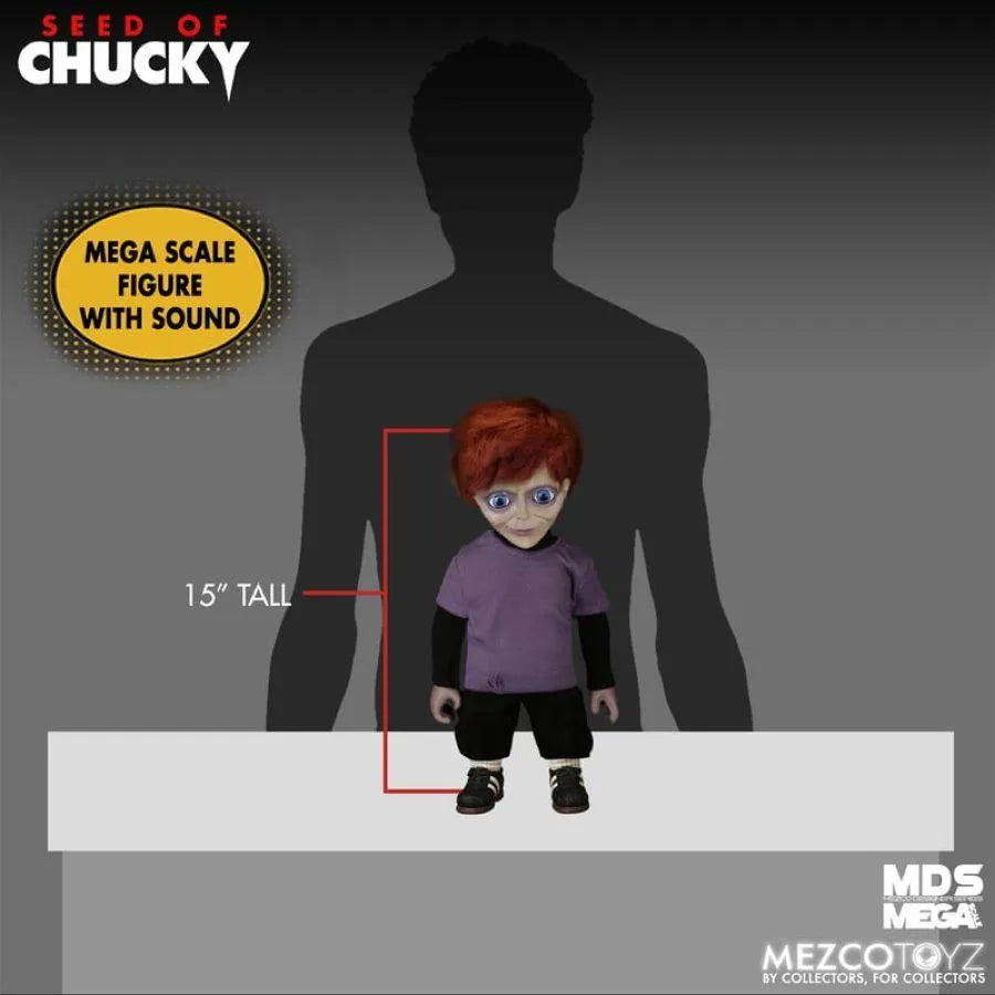 MEZ78045 Child's Play 5: Seed of Chucky - Glen Mega Scale Action Figure with Sound - Mezco Toyz - Titan Pop Culture