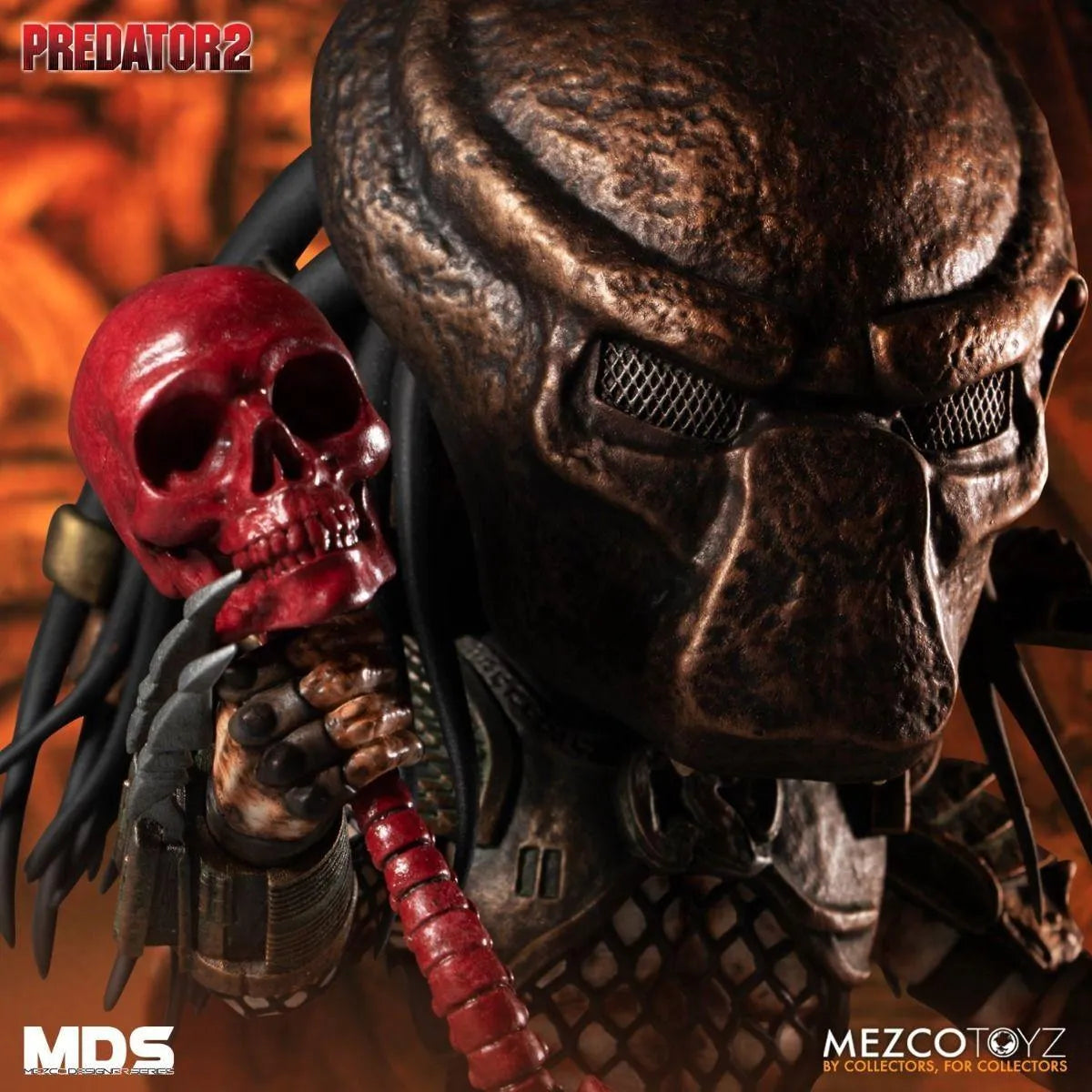 MEZ80157 Predator 2 - City Hunter Deluxe MDS Figure - Mezco Toyz - Titan Pop Culture