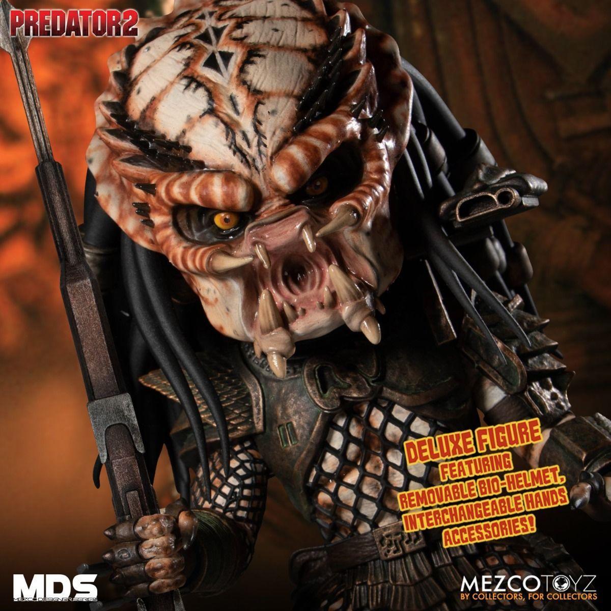 MEZ80157 Predator 2 - City Hunter Deluxe MDS Figure - Mezco Toyz - Titan Pop Culture