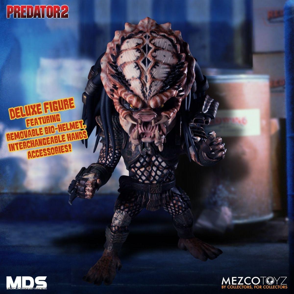 MEZ80157 Predator 2 - City Hunter Deluxe MDS Figure - Mezco Toyz - Titan Pop Culture