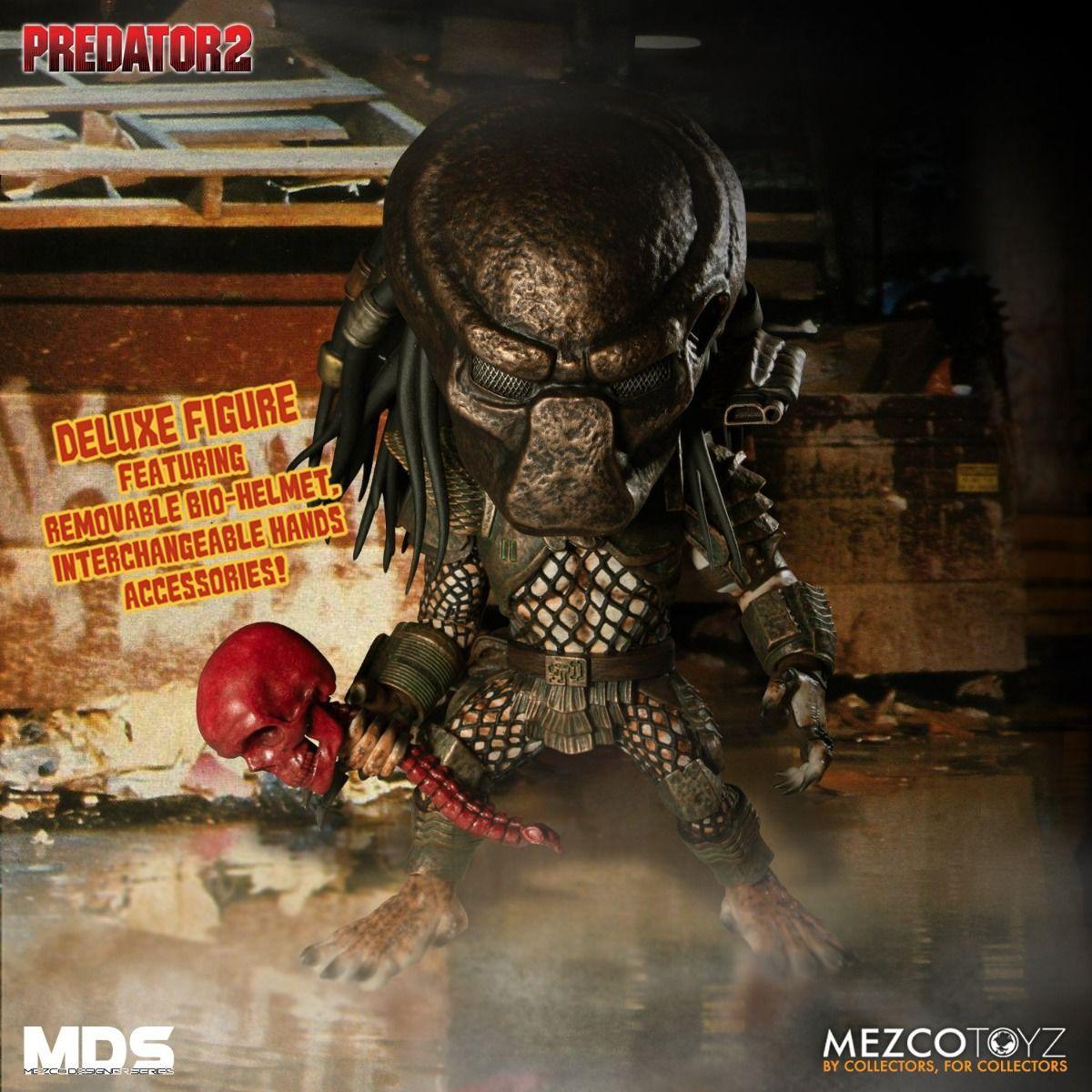 MEZ80157 Predator 2 - City Hunter Deluxe MDS Figure - Mezco Toyz - Titan Pop Culture