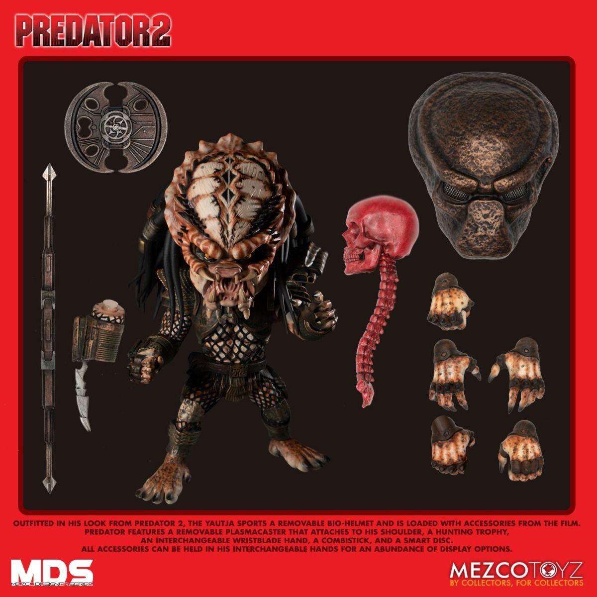 MEZ80157 Predator 2 - City Hunter Deluxe MDS Figure - Mezco Toyz - Titan Pop Culture