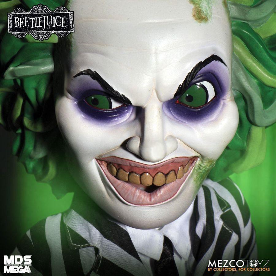 MEZ90403 Beetlejuice - 15" Mega Scale Figure - Mezco Toyz - Titan Pop Culture