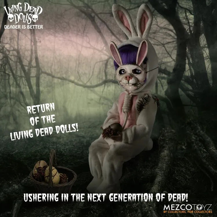 MEZ91008 Living Dead Dolls - Return of the Living Dead Dolls: Eggzorcist 10" Doll - Mezco Toyz - Titan Pop Culture