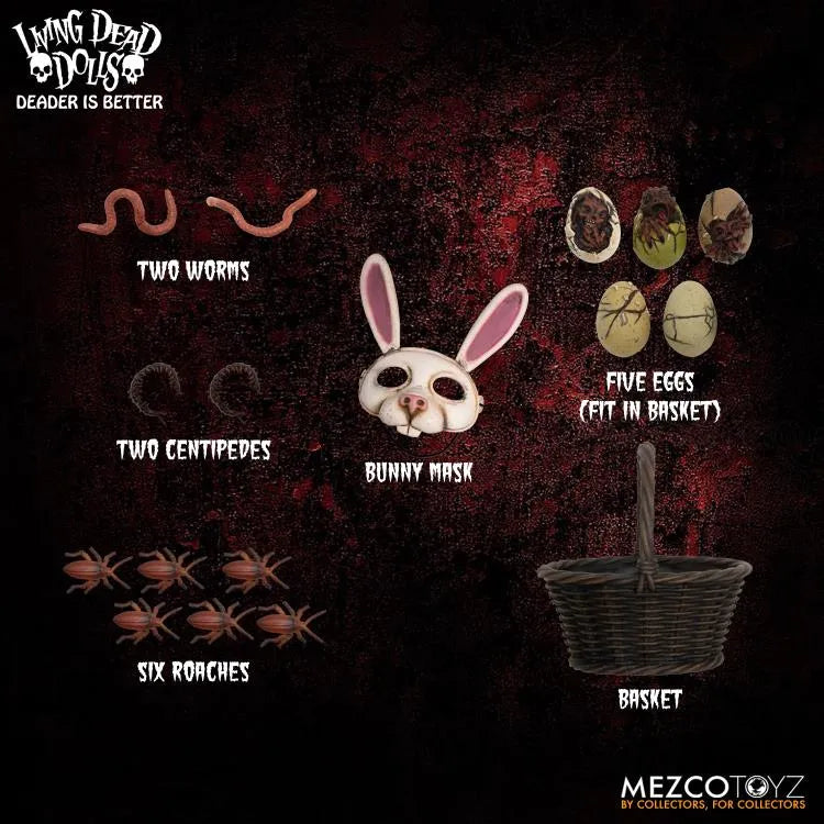 MEZ91008 Living Dead Dolls - Return of the Living Dead Dolls: Eggzorcist 10" Doll - Mezco Toyz - Titan Pop Culture