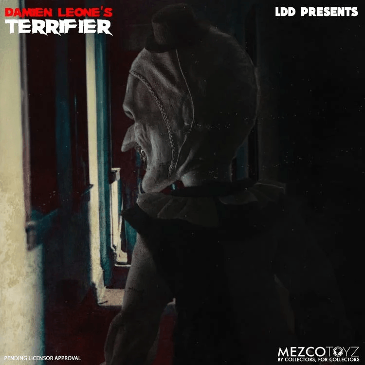 MEZ91017 Terrifier - Art the Clown Living Dead Doll - Mezco Toyz - Titan Pop Culture