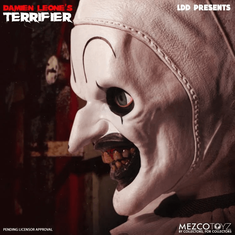 MEZ91017 Terrifier - Art the Clown Living Dead Doll - Mezco Toyz - Titan Pop Culture