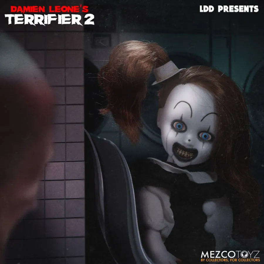 MEZ91021 LDD Presents - Terrifier: Little Pale Girl Figure - Mezco Toyz - Titan Pop Culture