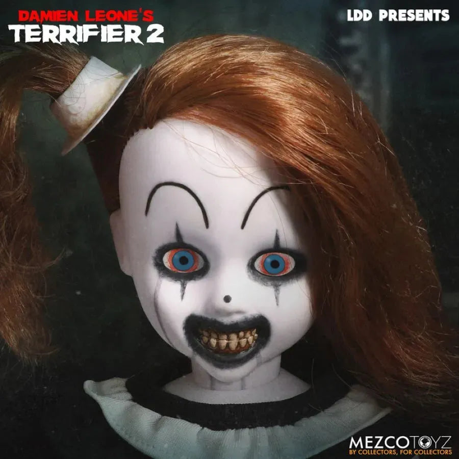 MEZ91021 LDD Presents - Terrifier: Little Pale Girl Figure - Mezco Toyz - Titan Pop Culture