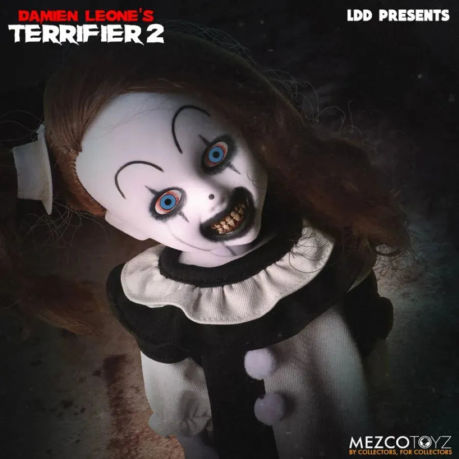 MEZ91021 LDD Presents - Terrifier: Little Pale Girl Figure - Mezco Toyz - Titan Pop Culture