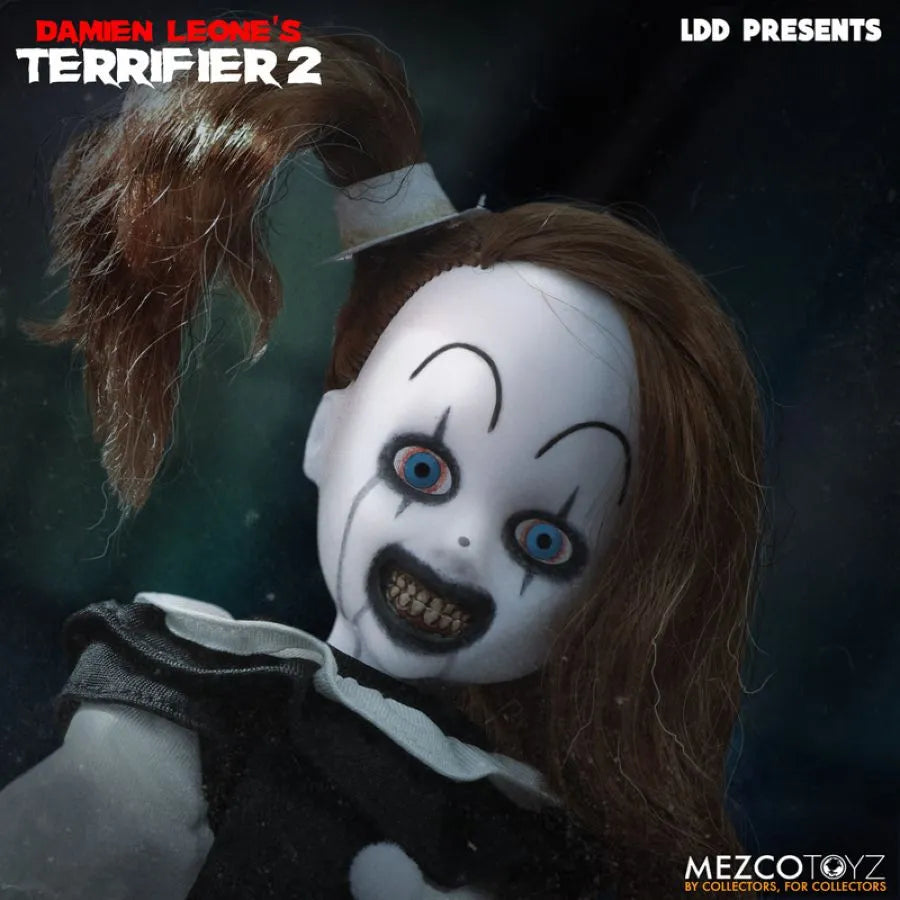 MEZ91021 LDD Presents - Terrifier: Little Pale Girl Figure - Mezco Toyz - Titan Pop Culture