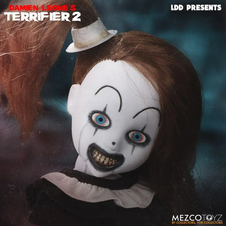 MEZ91021 LDD Presents - Terrifier: Little Pale Girl Figure - Mezco Toyz - Titan Pop Culture