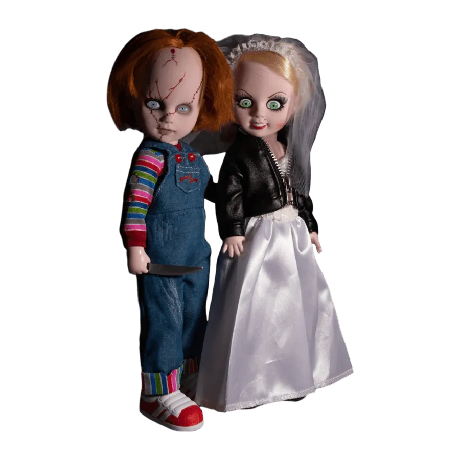 MEZ94280 Living Dead Dolls - Chucky & Tiffany 2-Pack - Mezco Toyz - Titan Pop Culture