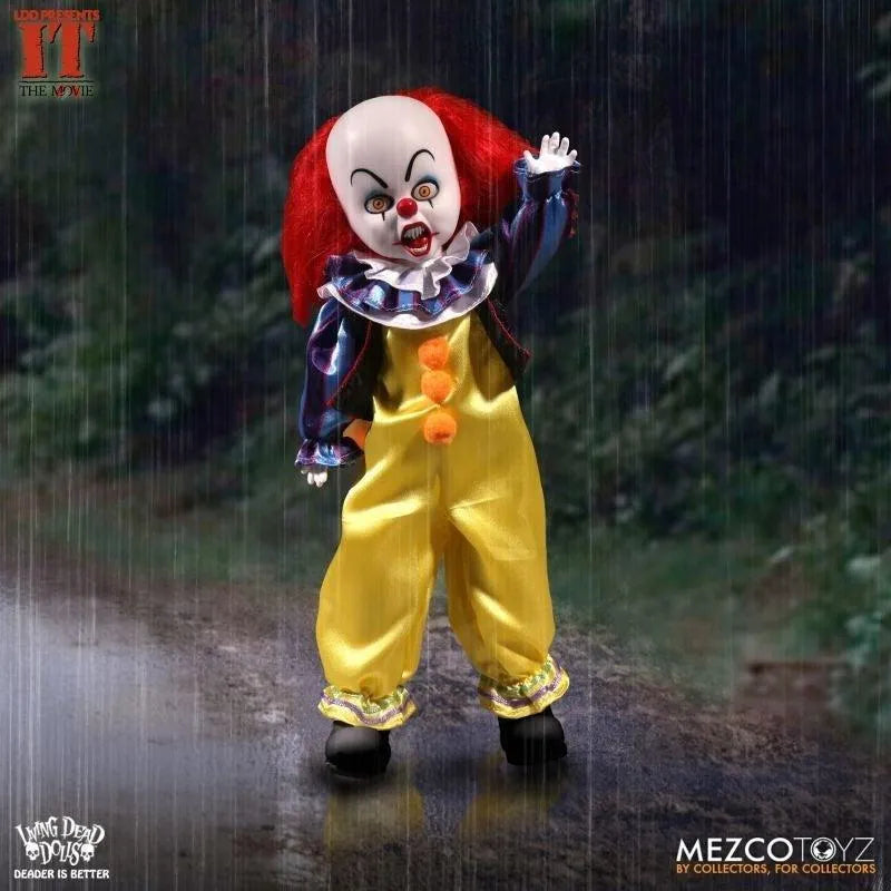 MEZ99120 Living Dead Dolls - It (1990) Pennywise - Mezco Toyz - Titan Pop Culture