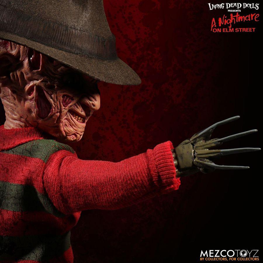 MEZ99400 Living Dead Dolls - Freddy Krueger with Sound - Mezco Toyz - Titan Pop Culture