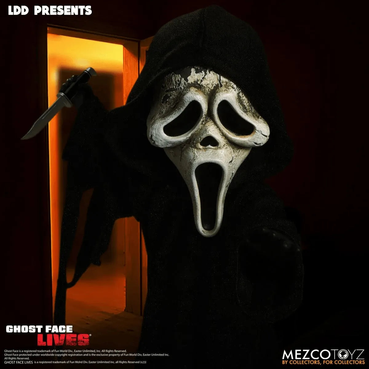 MEZ99541 LDD Presents - Ghostface Zombie Edition - Mezco Toyz - Titan Pop Culture