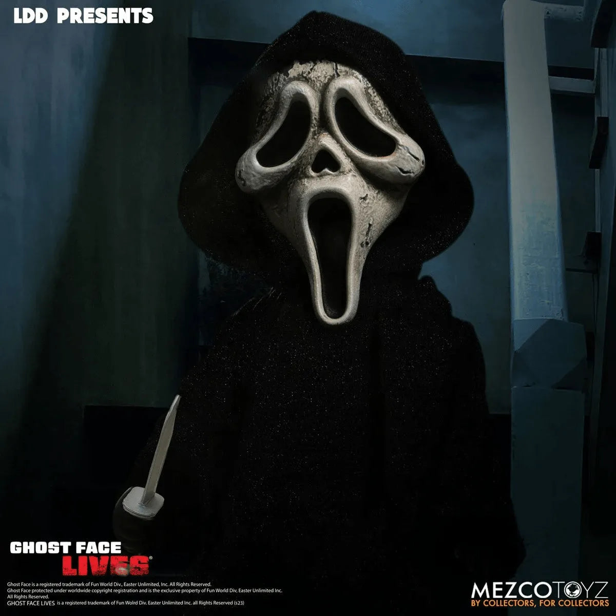 MEZ99541 LDD Presents - Ghostface Zombie Edition - Mezco Toyz - Titan Pop Culture