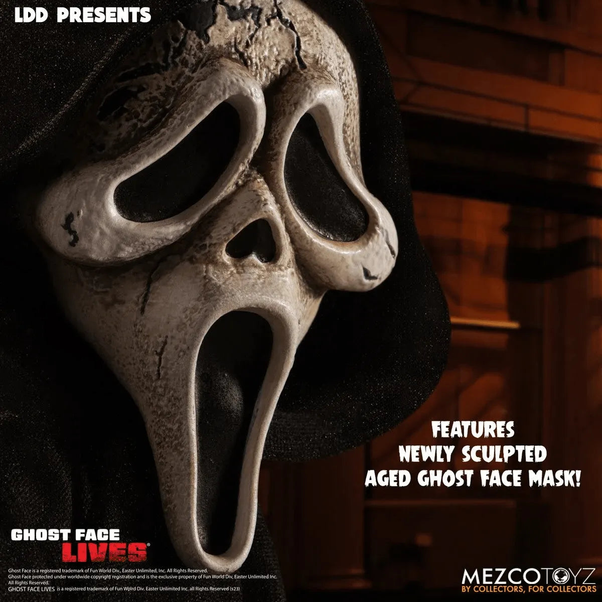 MEZ99541 LDD Presents - Ghostface Zombie Edition - Mezco Toyz - Titan Pop Culture